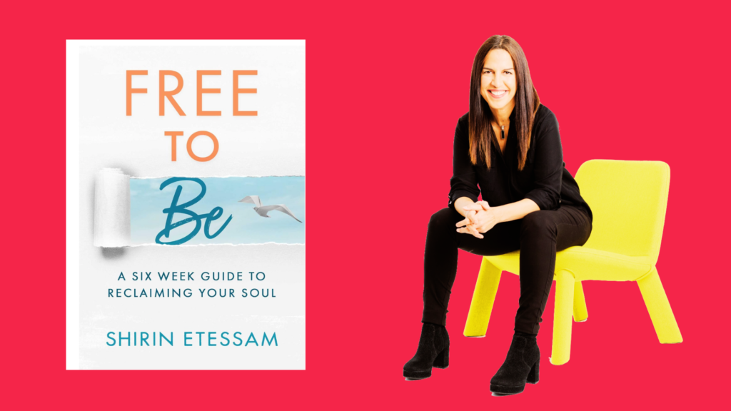 Author Shirin Etessam and her book Free to Be